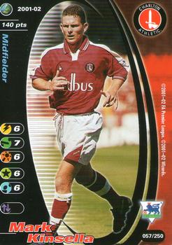 2001 Wizards Football Champions Premier League 2001-2002 #57 Mark Kinsella Front