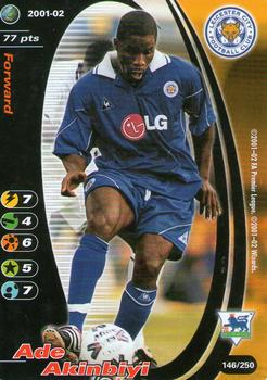2001 Wizards Football Champions Premier League 2001-2002 #146 Ade Akinbiyi Front