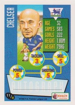 1996-97 Merlin's Premier League #11 Gianluca Vialli Back
