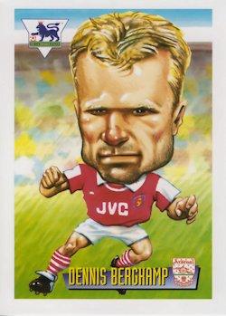 1996-97 Merlin's Premier League #1 Dennis Bergkamp Front