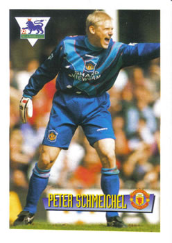 1996-97 Merlin's Premier League #35 Peter Schmeichel Front