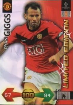 2009-10 Panini UEFA Champions League Super Strikes - Limited Edition #NNO Ryan Giggs Front