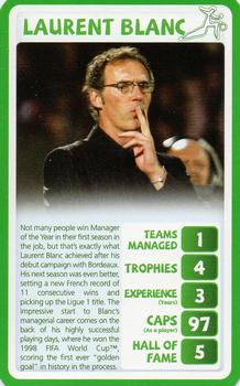 2010 Top Trumps Tournament Managers #NNO Laurent Blanc Front