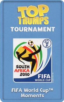 2010 Top Trumps Tournament FIFA World Cup Moments #NNO Owen vs Argentina Back