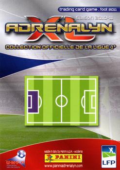 2010-11 Panini Adrenalyn XL Ligue 1 #NNO Fabien Audard Back
