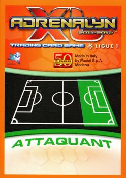 2011-12 Panini Adrenalyn XL Ligue 1 #62 Nolan Roux Back