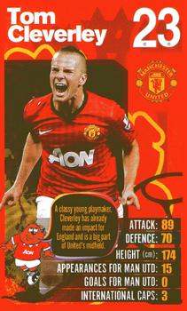 2012-13 Top Trumps Manchester United #NNO Tom Cleverley Front