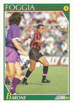 1992 Score Italian League #100 Onofrio Barone Front