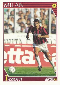 1992 Score Italian League #167 Mauro Tassotti Front