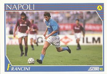 1992 Score Italian League #186 Giovanni Francini Front