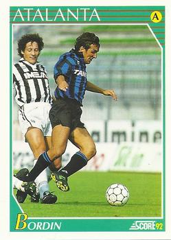 1992 Score Italian League #19 Roberto Bordin Front