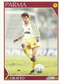 1992 Score Italian League #203 Daniele Zoratto Front