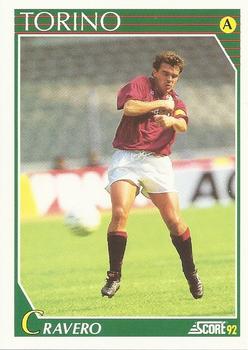 1992 Score Italian League #246 Roberto Cravero Front