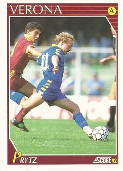 1992 Score Italian League #263 Robert Prytz Front