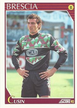 1992 Score Italian League #283 Nello Aldo Cusin Front
