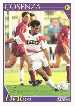 1992 Score Italian League #297 Luigi De Rosa Front