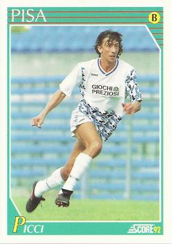 1992 Score Italian League #332 Silvio Picci Front