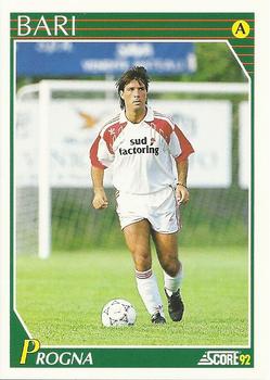 1992 Score Italian League #36 Domenico Progna Front