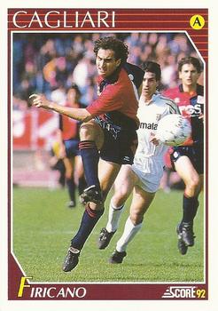 1992 Score Italian League #51 Aldo Firicano Front