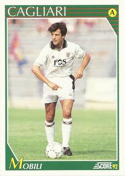 1992 Score Italian League #58 Stefano Mobili Front