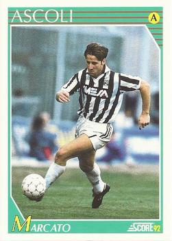 1992 Score Italian League #6 Luca Marcato Front
