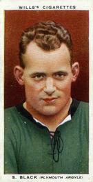 1935-36 Wills's Association Footballers #4 Sammy Black  Front