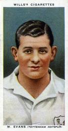 1935-36 Wills's Association Footballers #13 Willie Evans Front