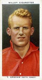 1935-36 Wills's Association Footballers #15 Tommy Graham  Front