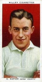 1935-36 Wills's Association Footballers #35 Charlie Napier Front