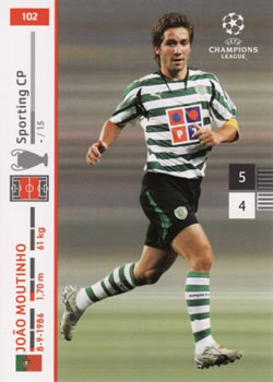 2007-08 Panini UEFA Champions League (European Edition) #102 Joao Moutinho Front