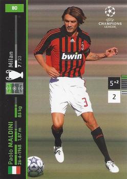 2007-08 Panini UEFA Champions League (European Edition) #80 Paolo Maldini Front