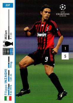 2007-08 Panini UEFA Champions League (European Edition) #237 Filippo Inzaghi Front