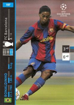 2007-08 Panini UEFA Champions League (European Edition) #197 Ronaldinho Front