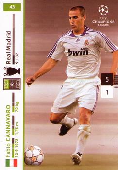 2007-08 Panini UEFA Champions League (European Edition) #43 Fabio Cannavaro Front