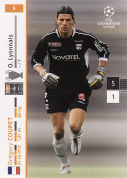 2007-08 Panini UEFA Champions League (European Edition) #5 Gregory Coupet Front