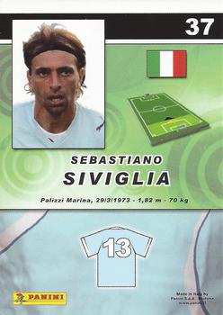 2008-09 Panini Real Action #37 Sebastiano Siviglia Back