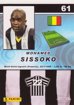 2008-09 Panini Real Action #61 Mohamed Sissoko Back