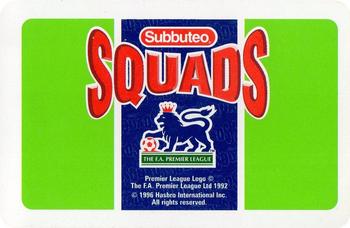1995-96 Subbuteo Squads #NNO Ian Walker Back