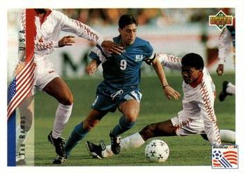 1994 Upper Deck World Cup Contenders English/Japanese #9 Tab Ramos Front