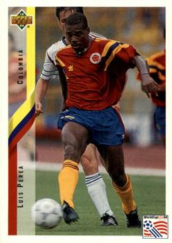 1994 Upper Deck World Cup Contenders English/Japanese #40 Luis Perea Front