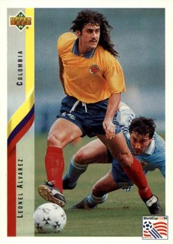 1994 Upper Deck World Cup Contenders English/Japanese #46 Leonel Alvarez Front