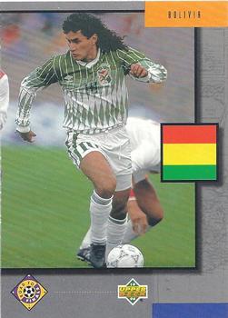 1994 Upper Deck World Cup Contenders English/Japanese - UD Set #UD18 Bolivia Front