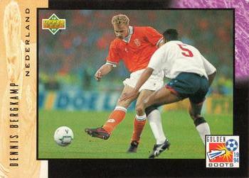 1994 Upper Deck World Cup Contenders English/German - UD Set #UD24 Dennis Bergkamp Front