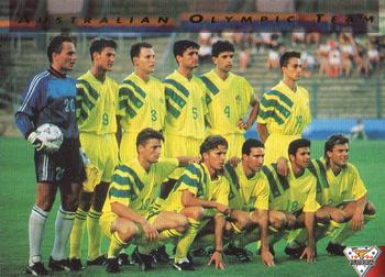 1994 Futera Australia NSL - Olympic Team #OR1 Team Front