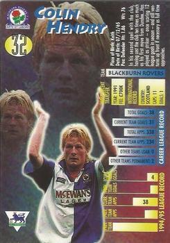 1995-96 Merlin Ultimate #32 Colin Hendry Back