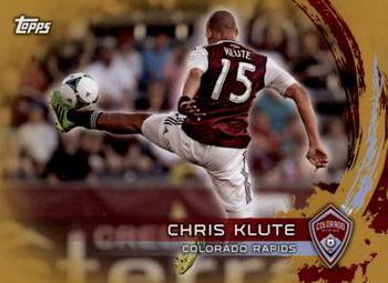 2014 Topps MLS - Gold #5 Chris Klute Front