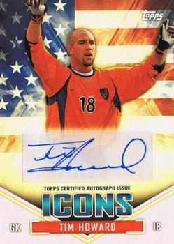 2014 Topps MLS - US Icons Autographs #US-TH Tim Howard Front