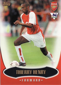 2002-03 Topps Premier Gold 2003 #A6 Thierry Henry Front