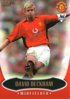 2002-03 Topps Premier Gold 2003 #MU3 David Beckham Front