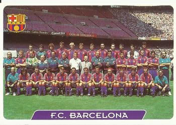 1995-96 Mundicromo Sport Las Fichas de La Liga #55 Team Card Front